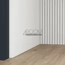 3D декоративная панель из дюрополимера Европласт New Art Deco 6.59.803-280, 240х25х2800мм (под покраску)
